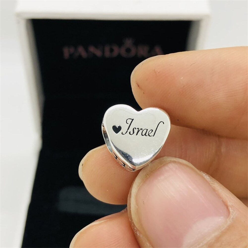 ✨🔥Pandora I Love Israel CHARM - Picture 1 of 5